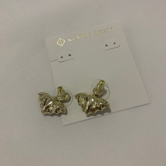 Kendra Scott Halloween Bat Pendant Earrings - Picture 3 of 3